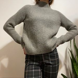 Grey made well sweater